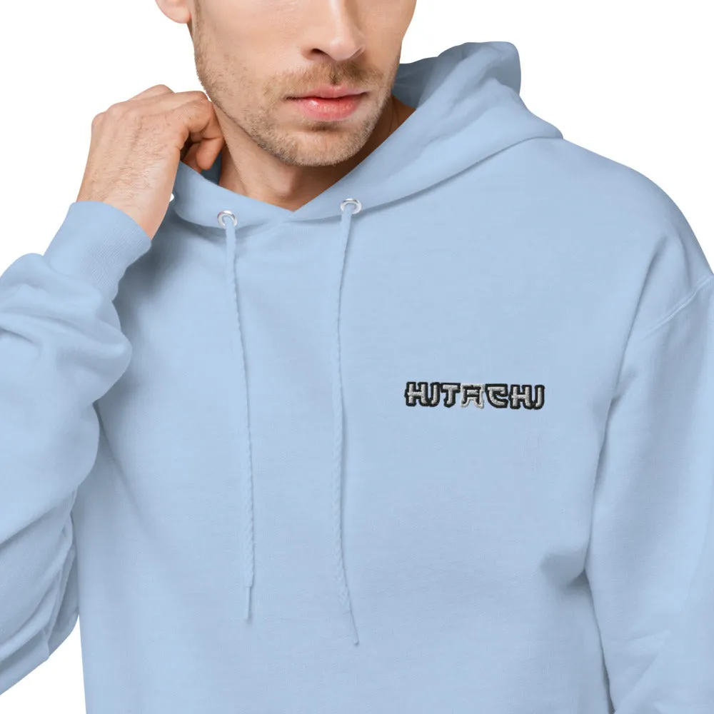 Hitachi Embroidered Unisex Hanes fleece hoodie