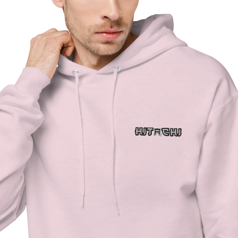 Hitachi Embroidered Unisex Hanes fleece hoodie