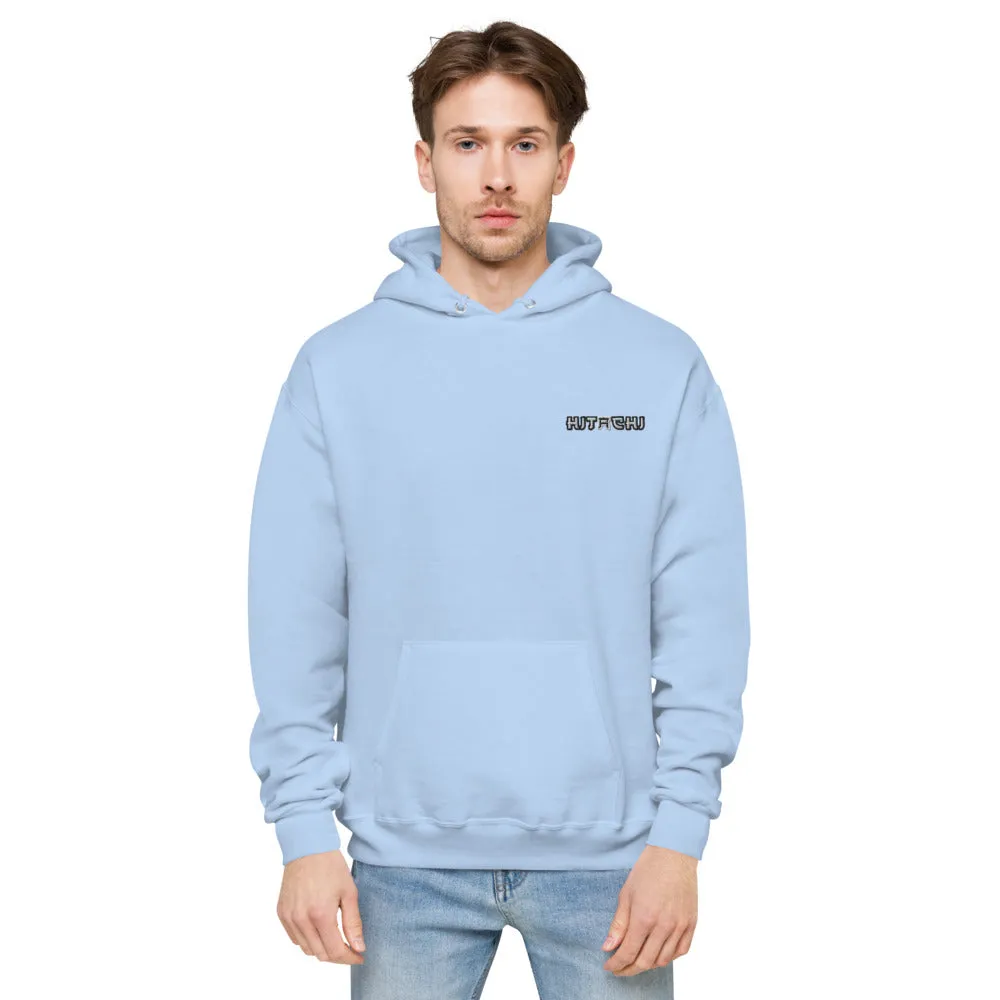 Hitachi Embroidered Unisex Hanes fleece hoodie