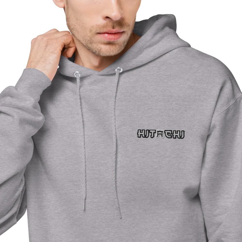 Hitachi Embroidered Unisex Hanes fleece hoodie