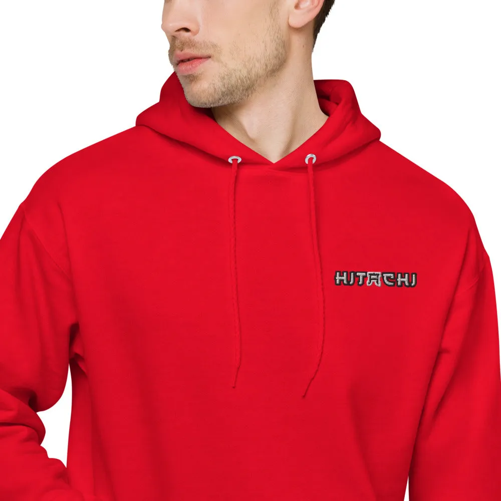 Hitachi Embroidered Unisex Hanes fleece hoodie