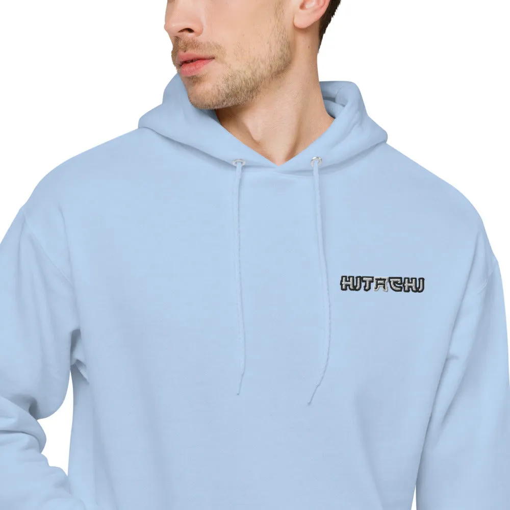 Hitachi Embroidered Unisex Hanes fleece hoodie