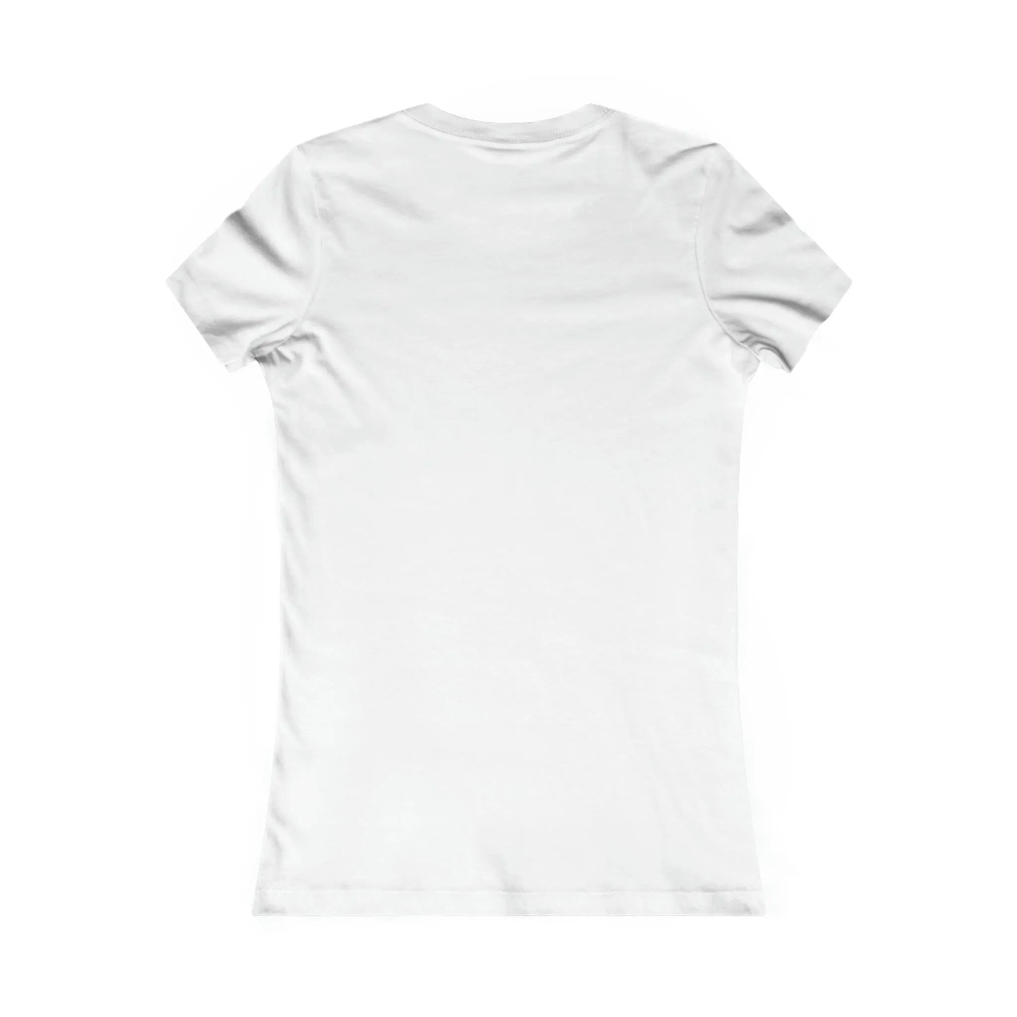 Iron Sharpens Iron - Women's Favorite Tee - Black Logo - Plain Back