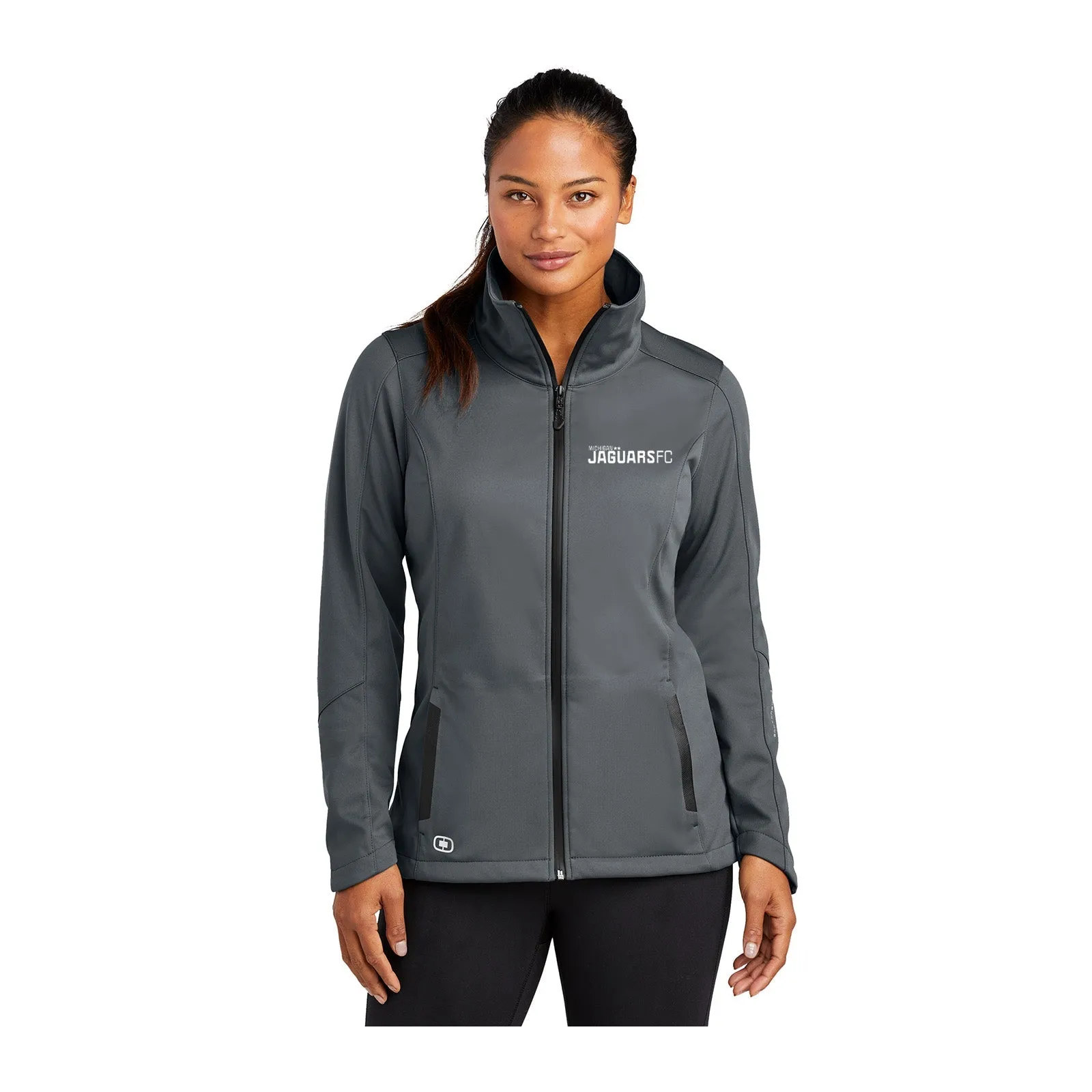 Jaguars OGIO® ENDURANCE Ladies Crux Soft Shell Embroidery