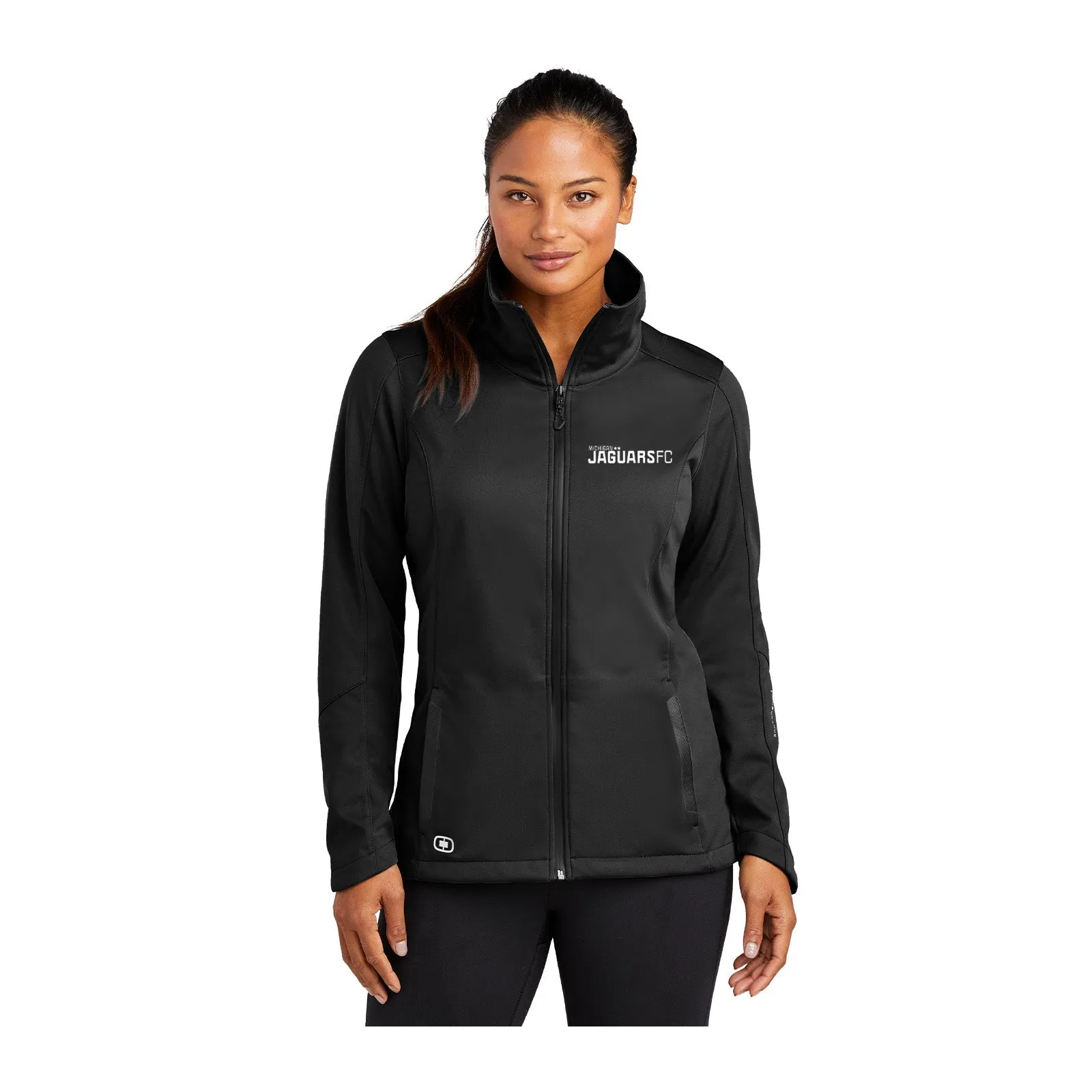 Jaguars OGIO® ENDURANCE Ladies Crux Soft Shell Embroidery