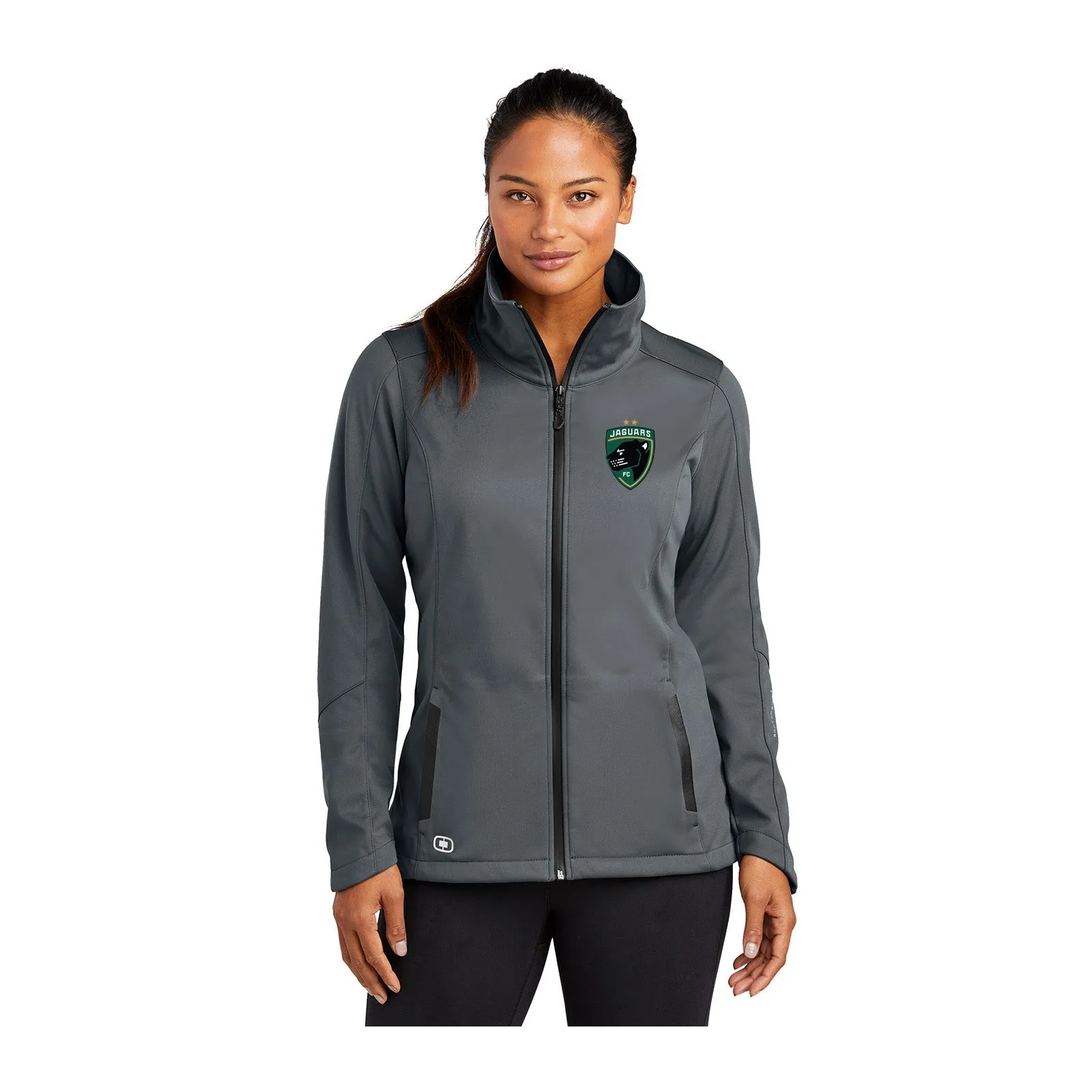 Jaguars OGIO® ENDURANCE Ladies Crux Soft Shell Embroidery