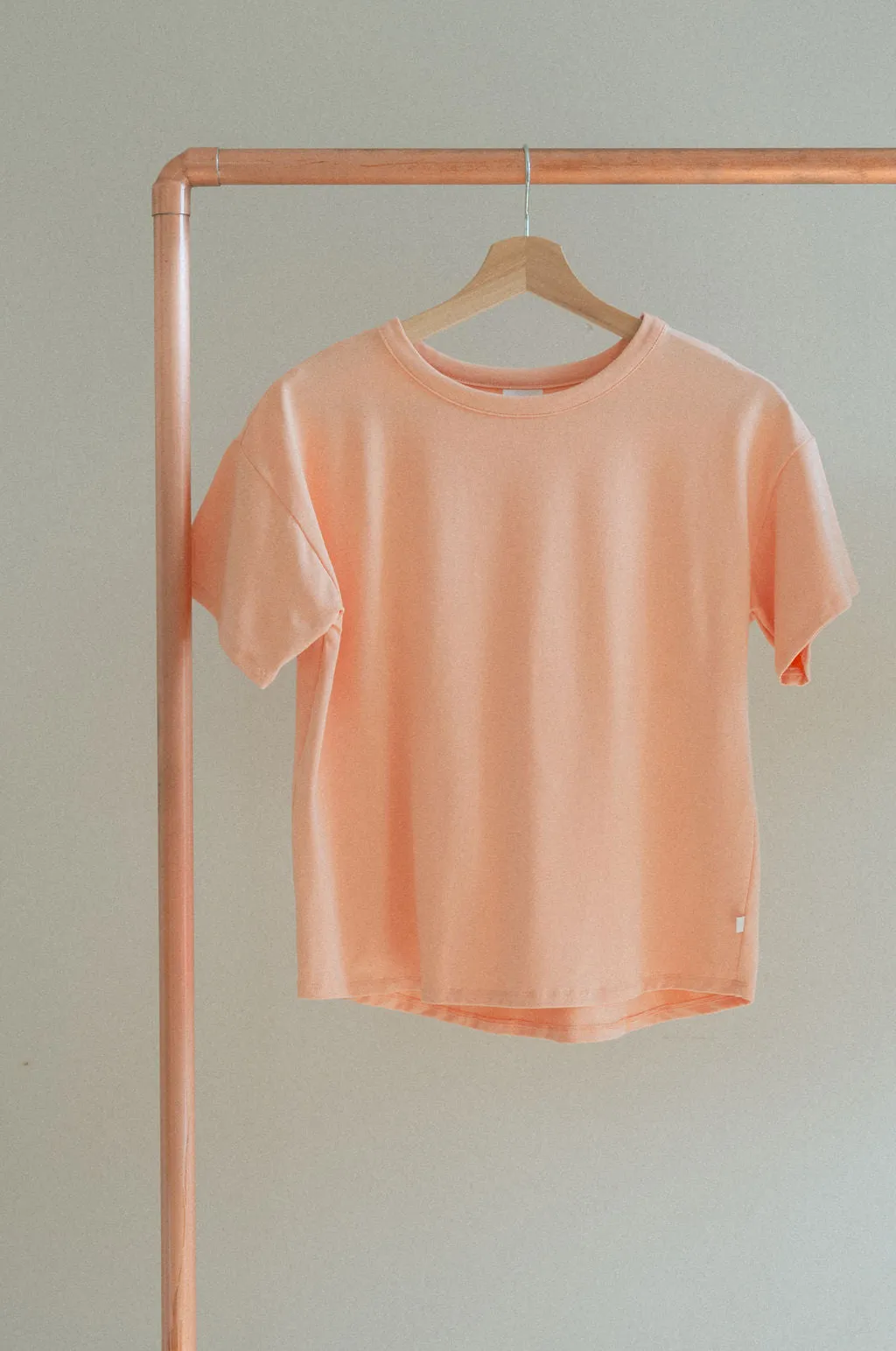 Jax and Lennon Essential Tee || Peach Popsicle