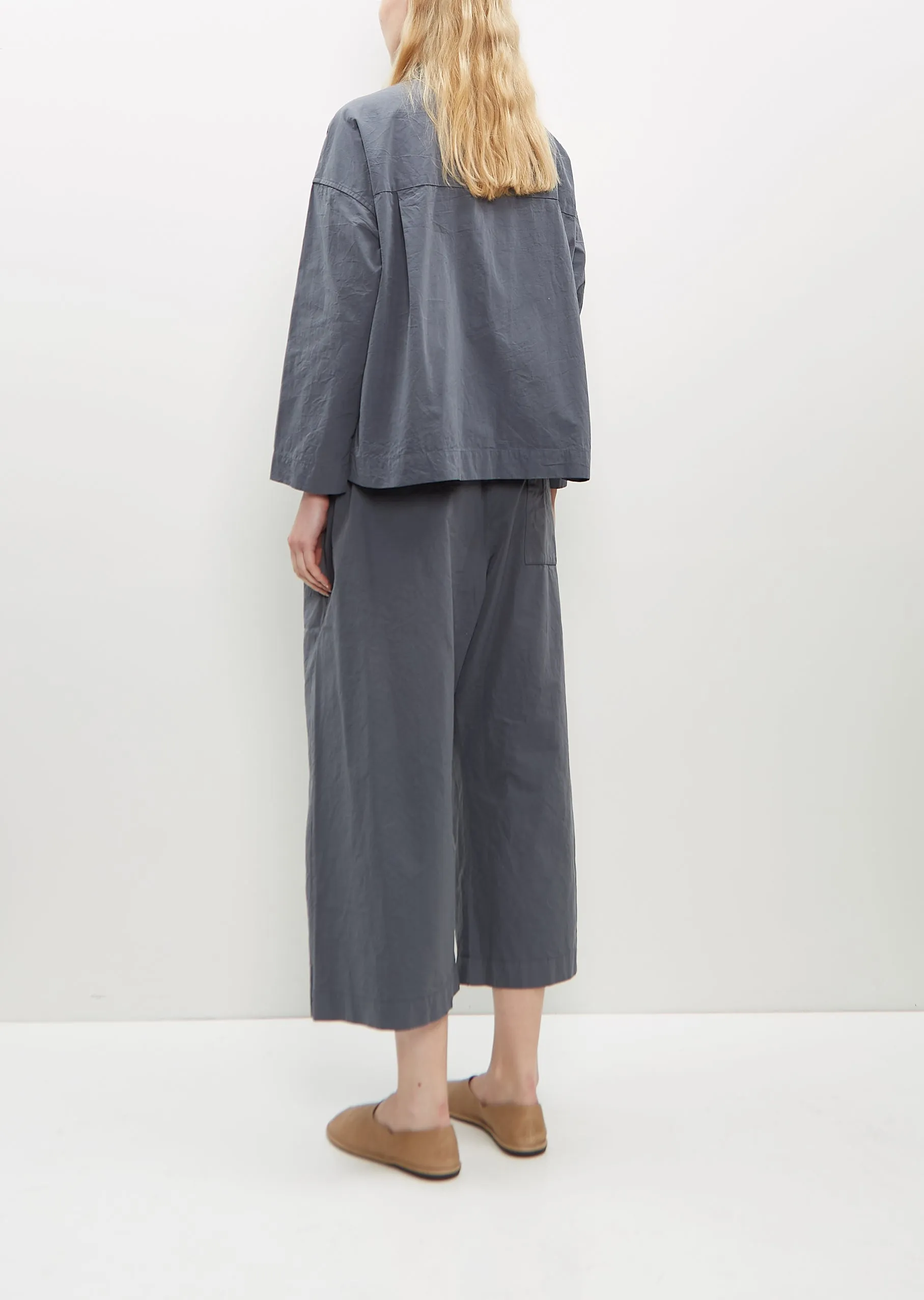 Juliette Cotton Shirt — Graphite
