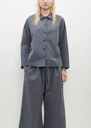 Juliette Cotton Shirt — Graphite