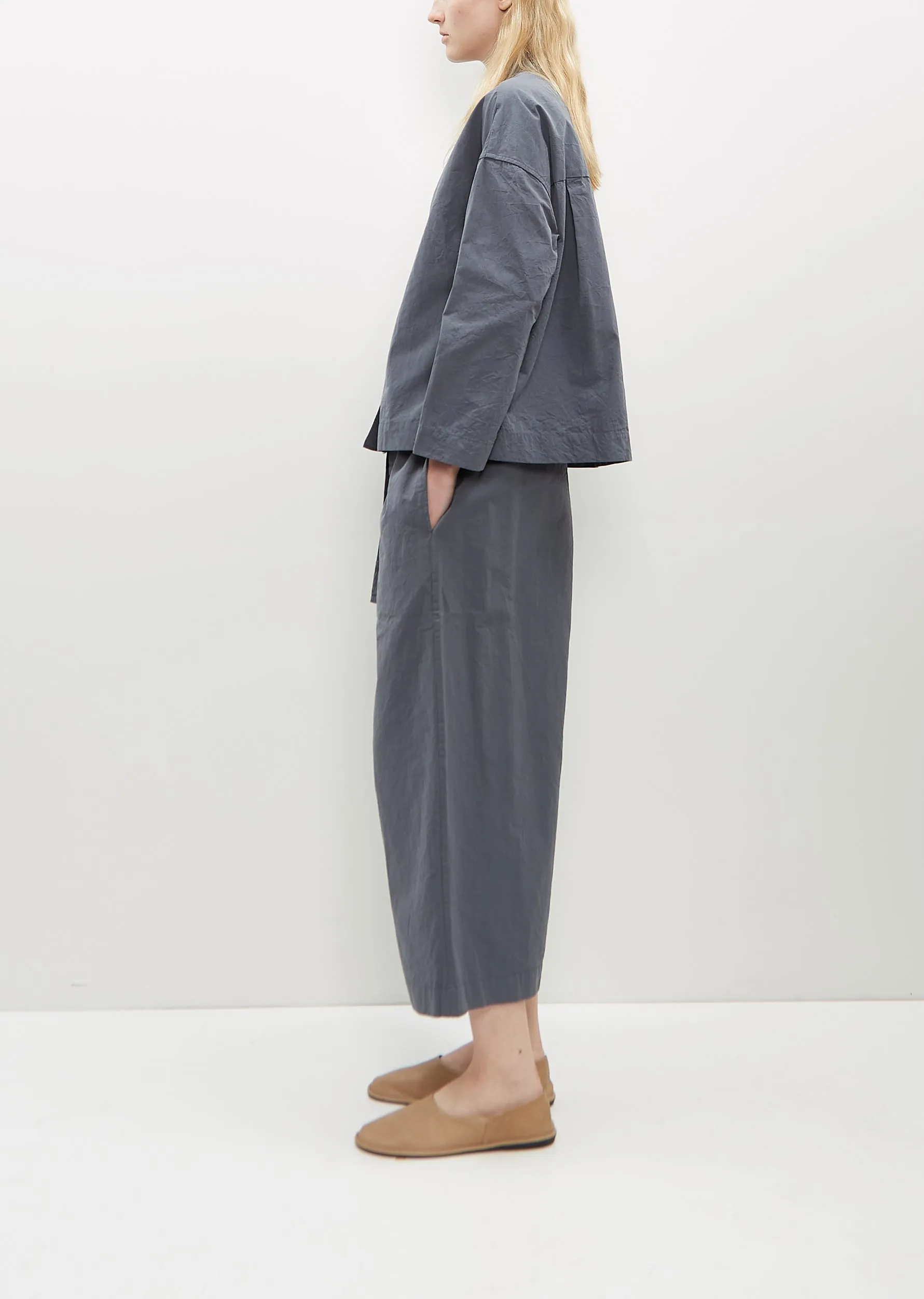 Juliette Cotton Shirt — Graphite