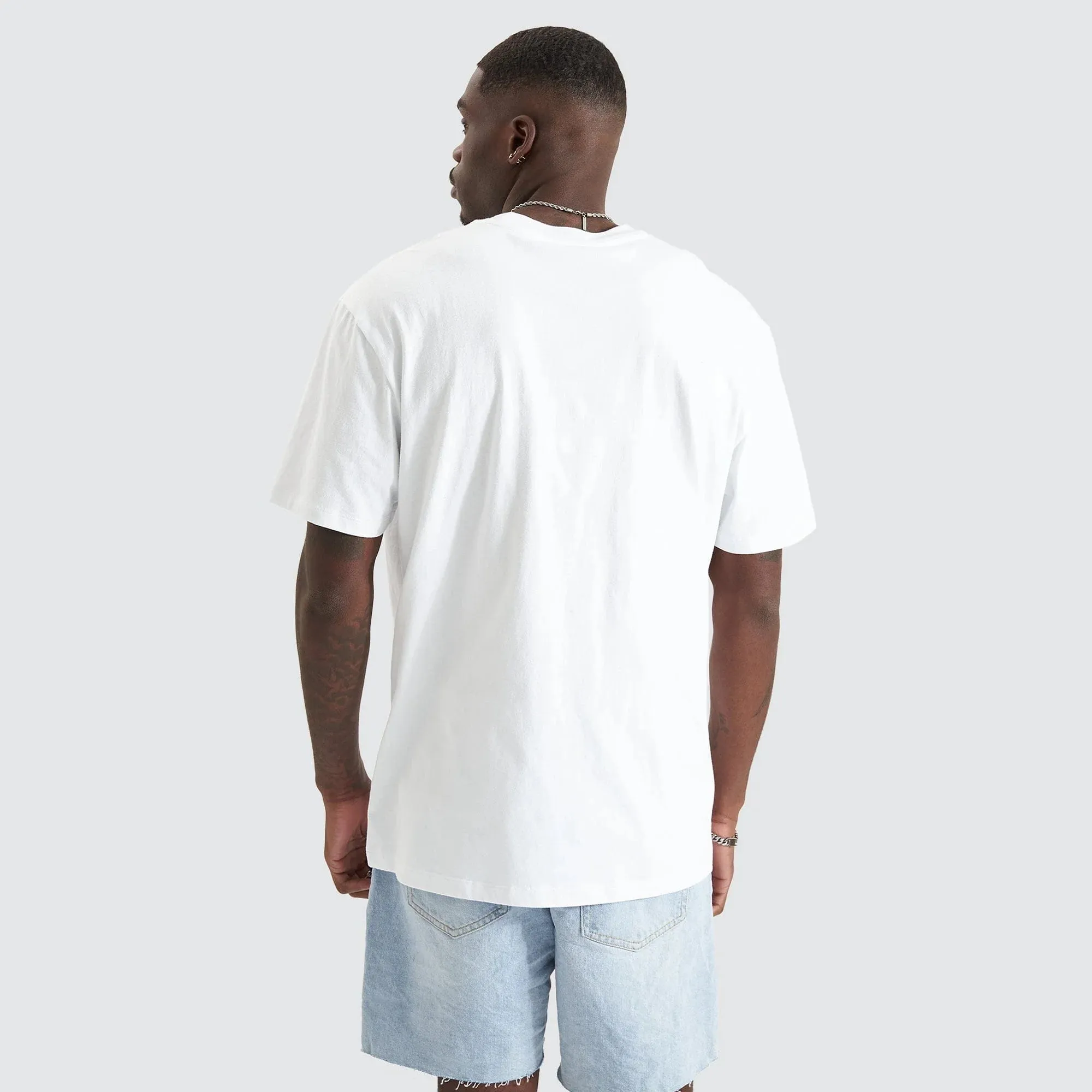Kiss Chacey Elysium Relaxed Tee- Opitcal White