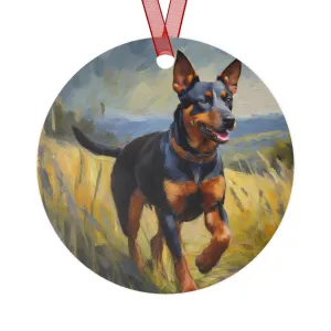 Lancashire Heeler Metal Ornaments