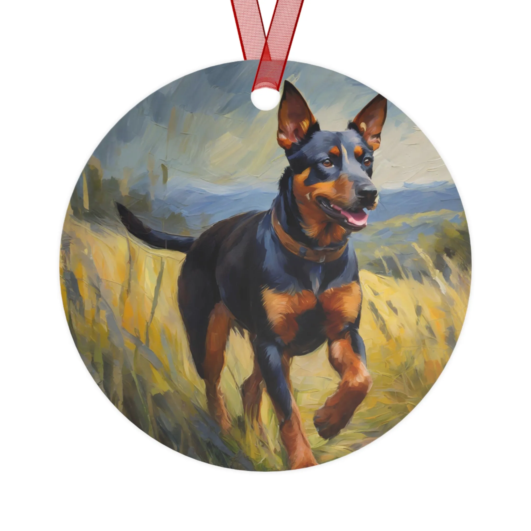 Lancashire Heeler Metal Ornaments