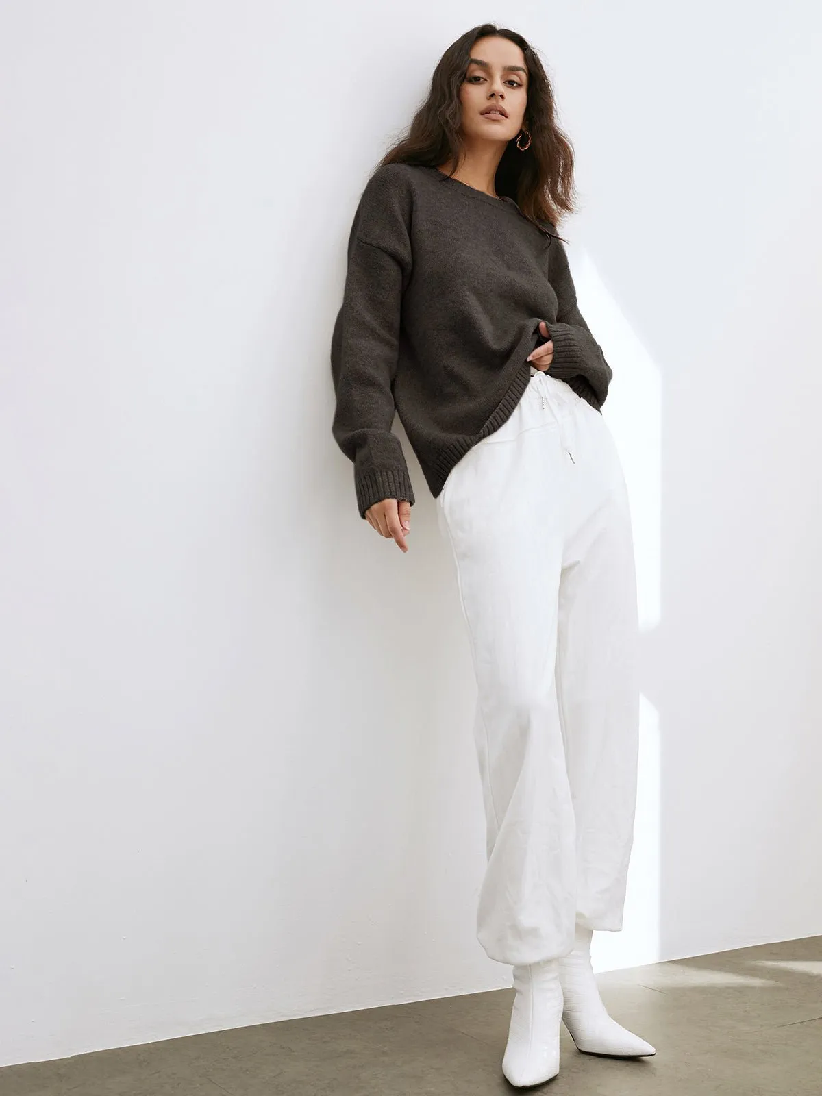 Lightweight Cloud Weather Pullover Sweater