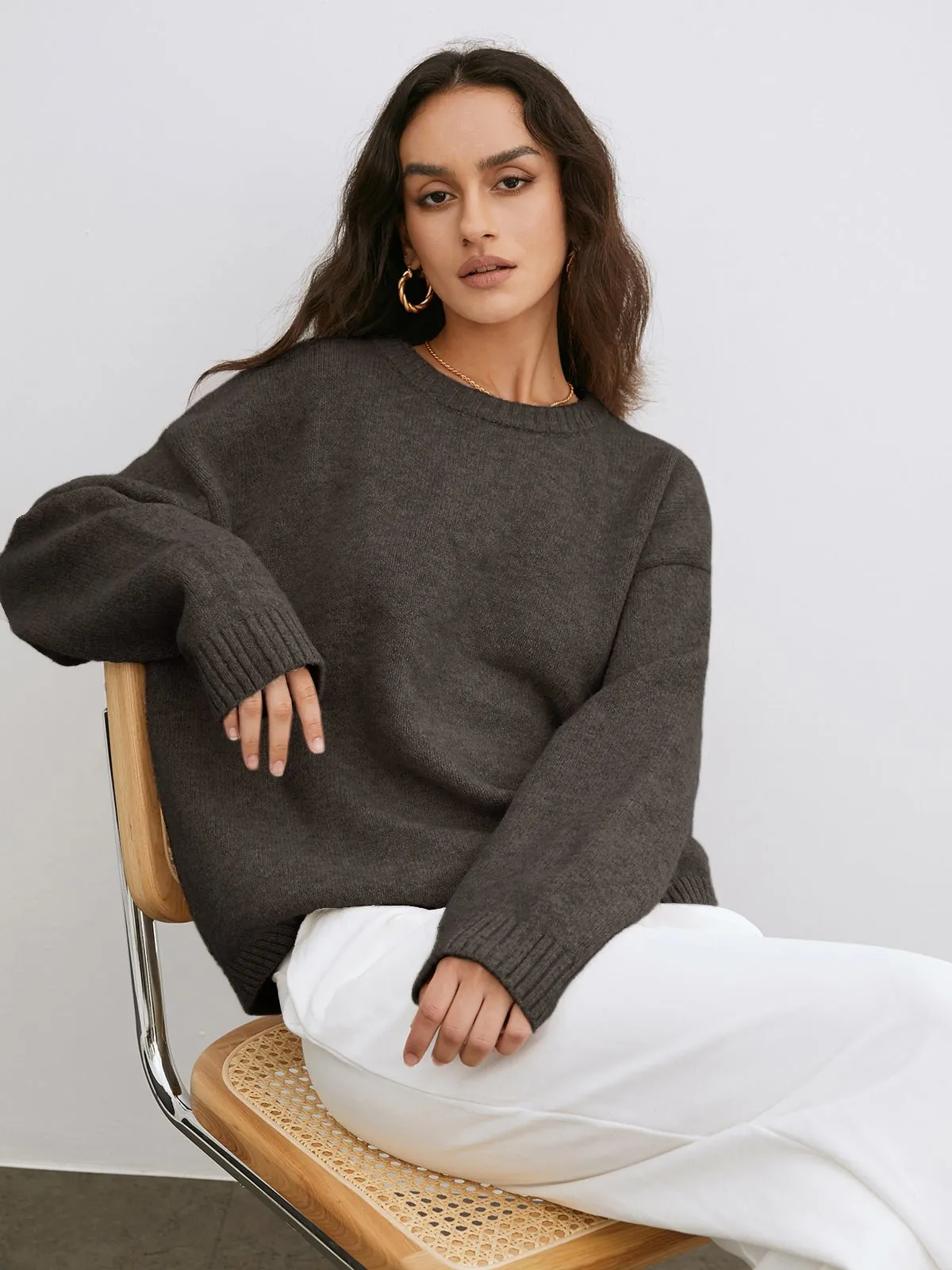 Lightweight Cloud Weather Pullover Sweater
