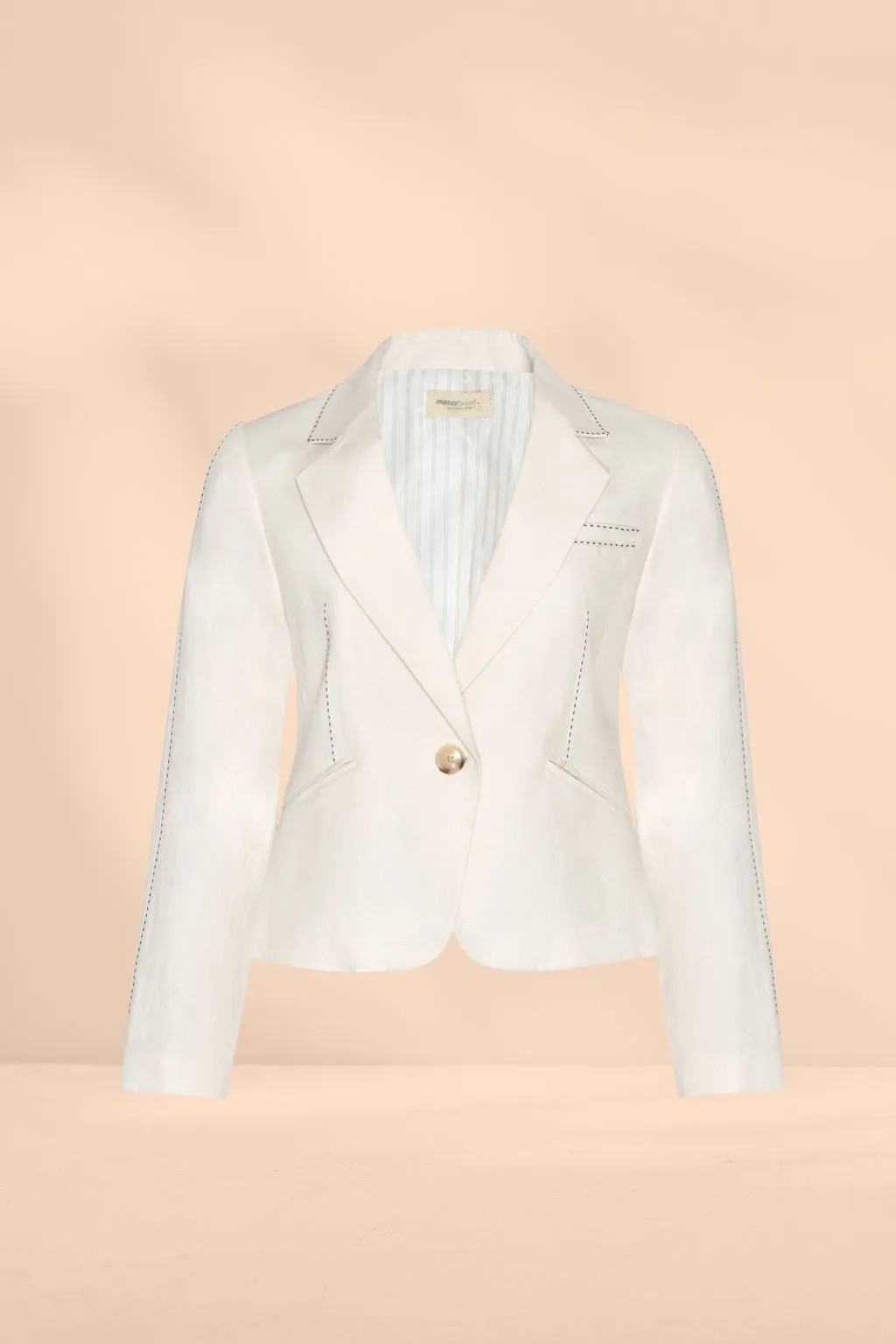 Madly Sweetly Dart Jacket Chalk