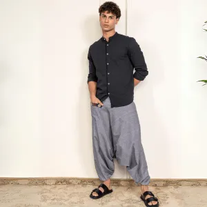Men's Aladdin Harem Pants | Grey