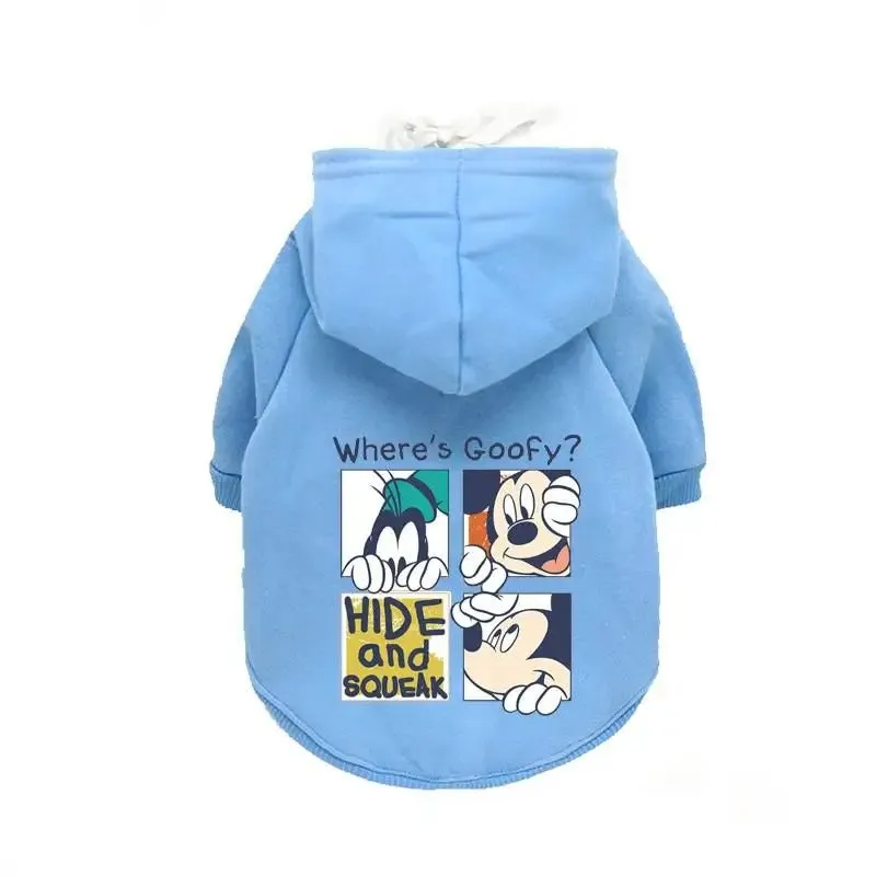 Mickey & Goofy Small Dog Hoodie