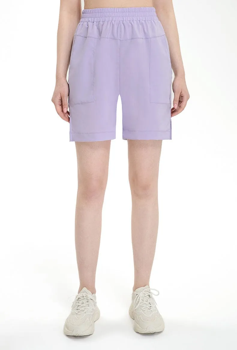 Mid Length Relaxed Shorts by Anna-Kaci