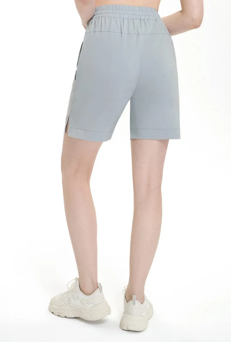 Mid Length Relaxed Shorts by Anna-Kaci