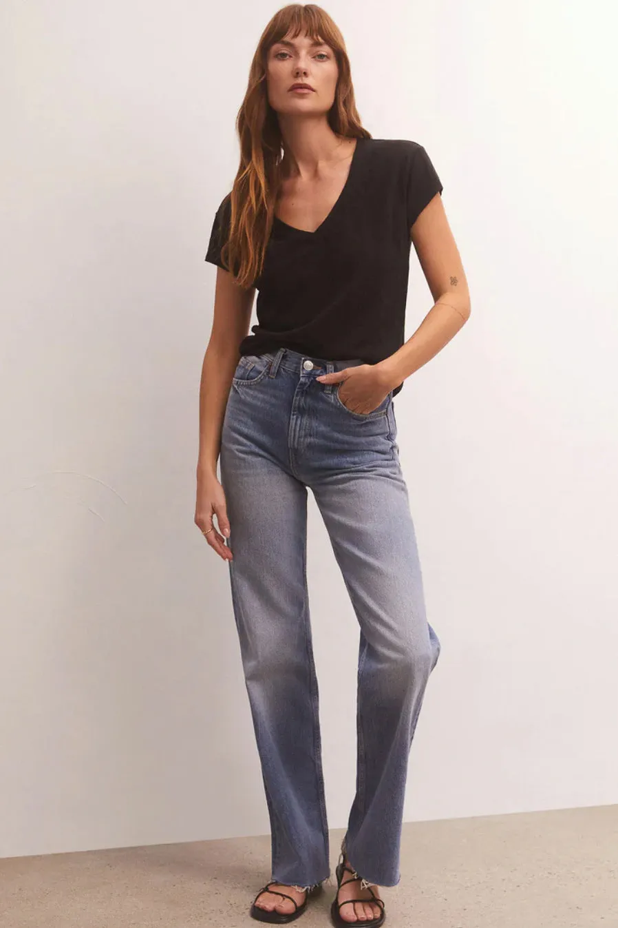 Modern V Neck Tee