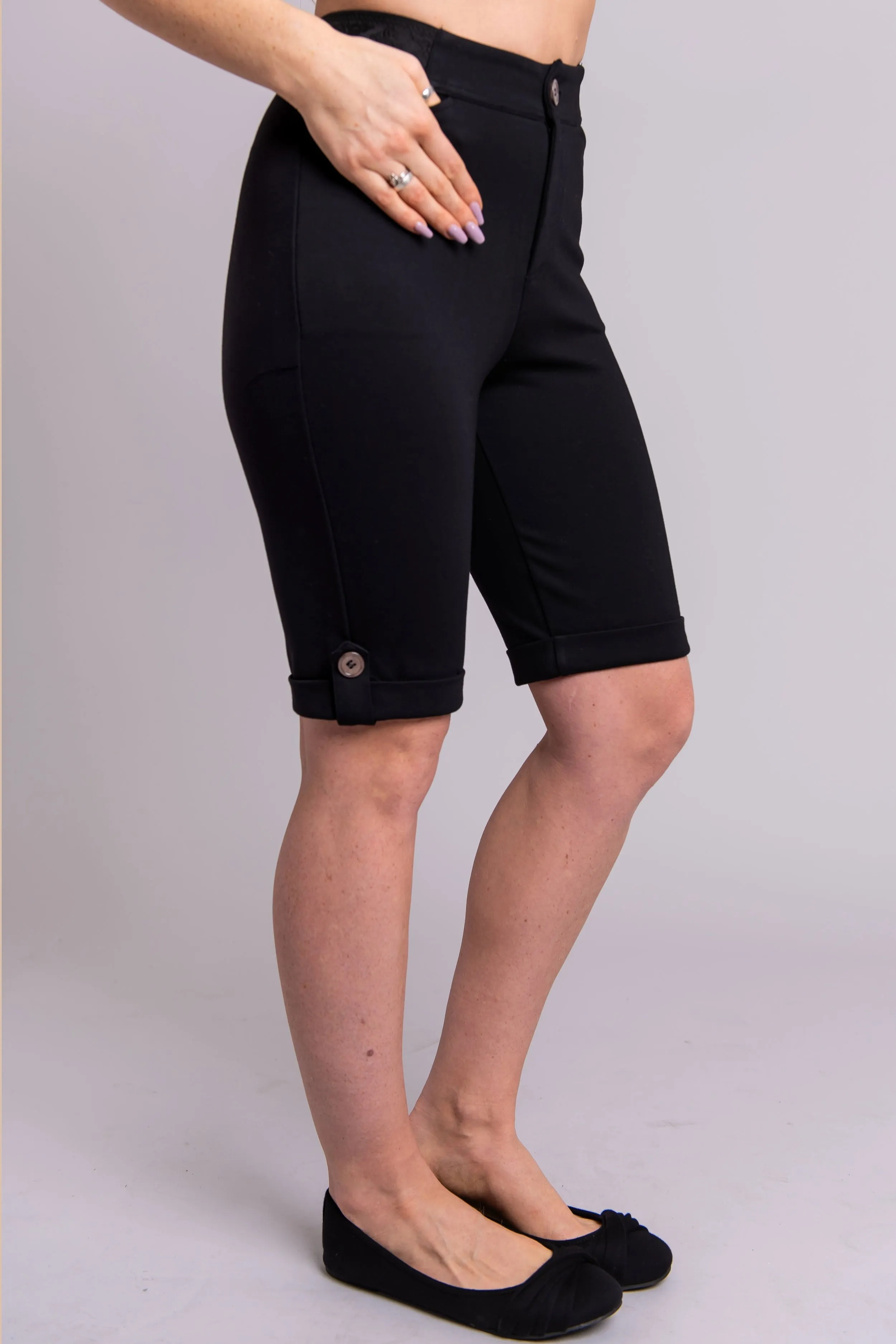 Norma Shorts, Black, Modal - Final Sale