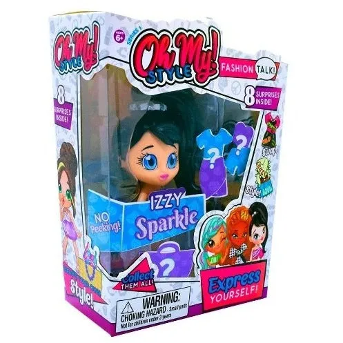 Oh My Style - Izzy Sparkle Doll Playset Multicolor Age- 3 Years and Above