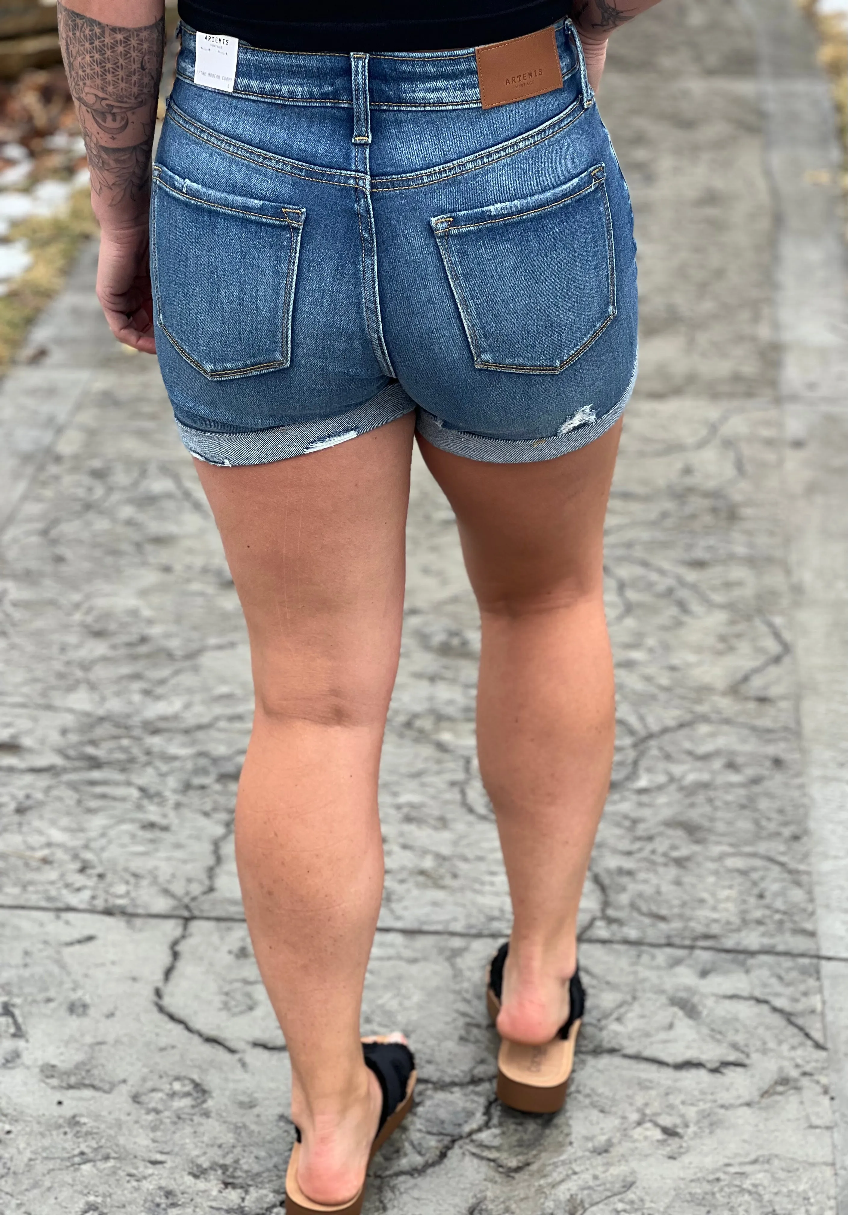 On The Double Artemis Vintage Shorts