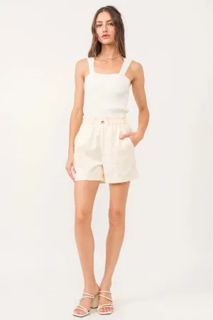 Paperbag Waist Shorts