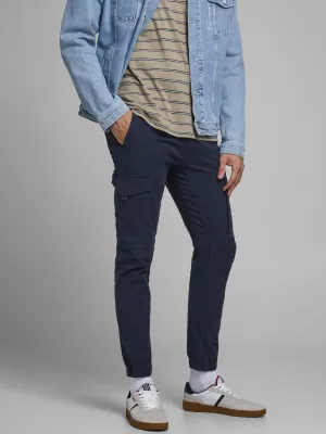 Paul Flake Navy Cargo Pant