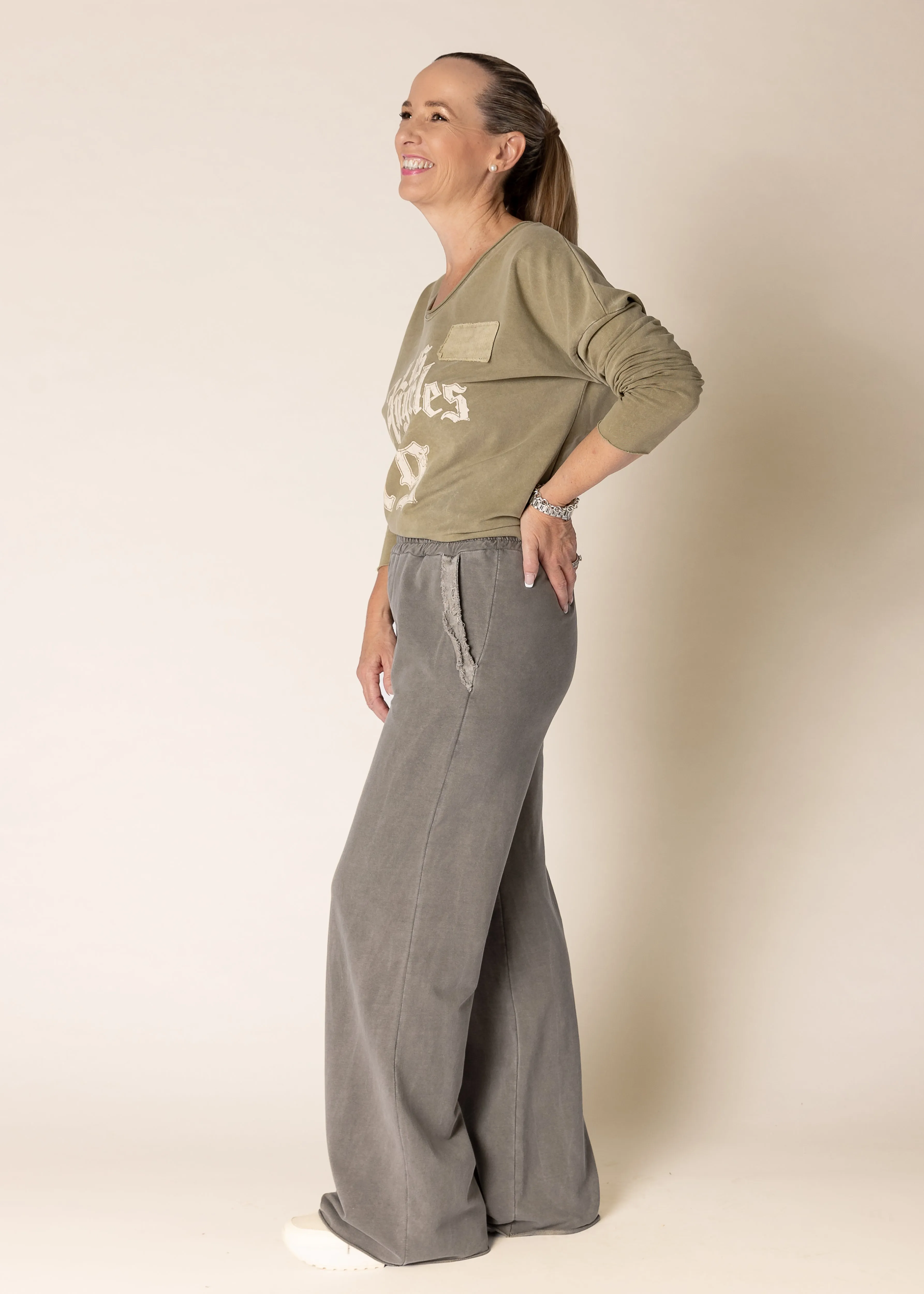 Phebe Pants in Mocha
