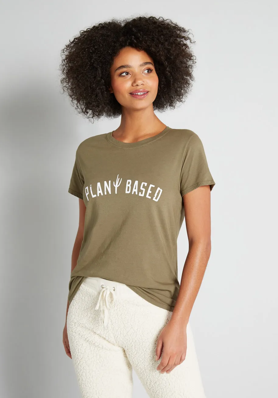 Plant Based Babe Graphic Tee