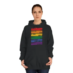 Pro Human : 4XL & Above Unisex Hoodie
