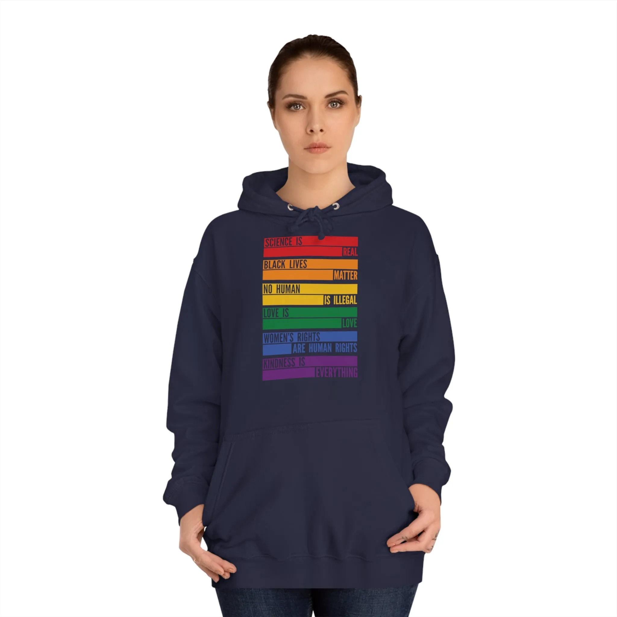 Pro Human : 4XL & Above Unisex Hoodie