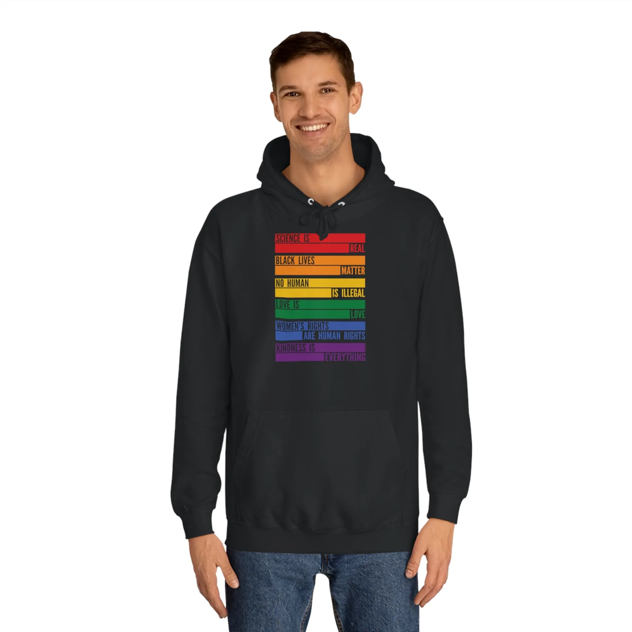 Pro Human : 4XL & Above Unisex Hoodie