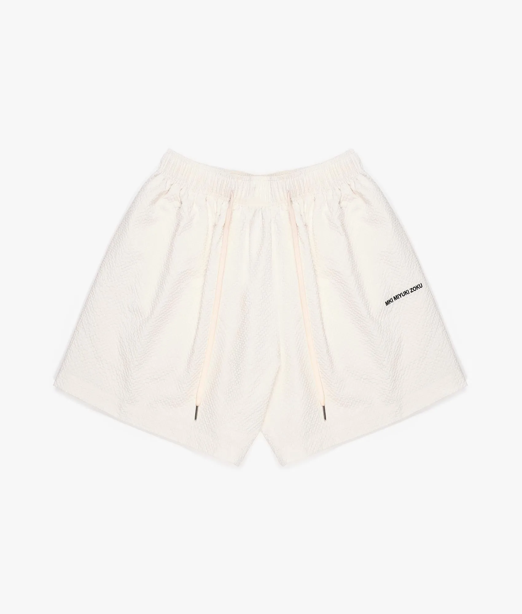 Relaxed Fit Seersucker Shorts