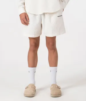 Relaxed Fit Seersucker Shorts
