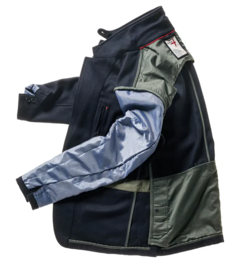 Relwen Heritage Trap Blazer Dk. Navy