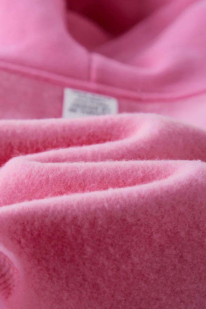 Retro Hooded Pullover Crop Top Sweatshirt Hoodie