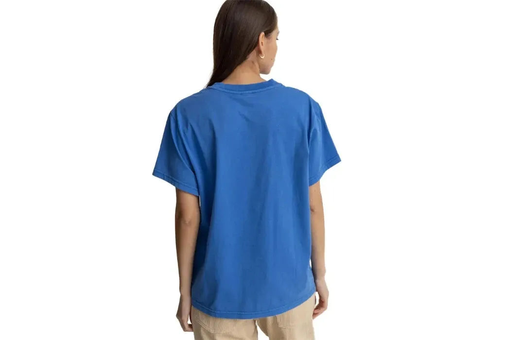 RHYTHM Women's Views Band T-Shirt Blue
