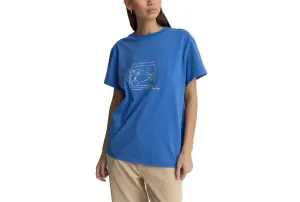 RHYTHM Women's Views Band T-Shirt Blue