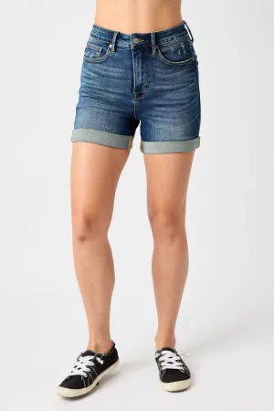 Riley Tummy Control Judy Blue Shorts FINAL SALE