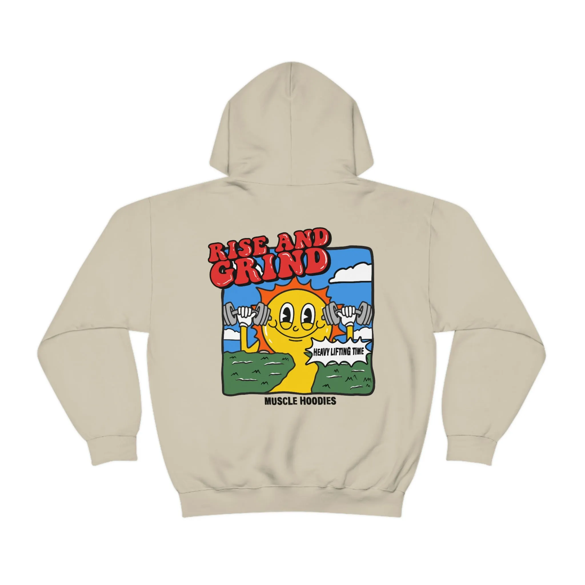 RISE AND GRIND -HOODIE