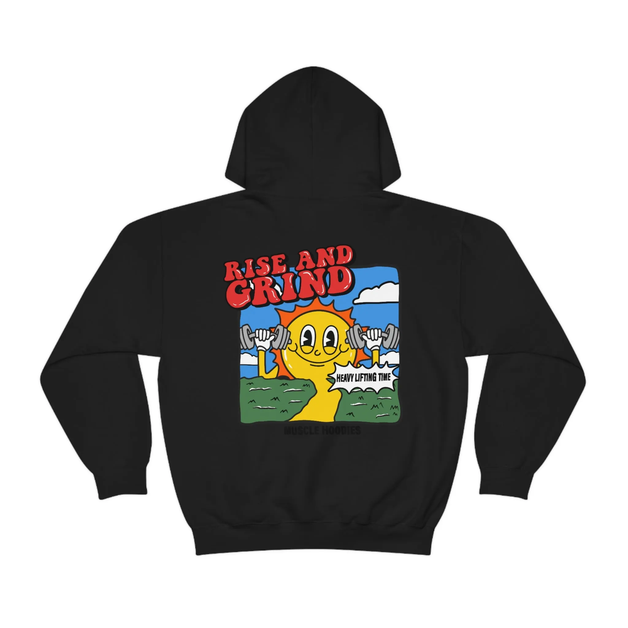 RISE AND GRIND -HOODIE