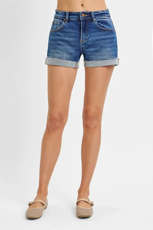 Risen low rider cuff short