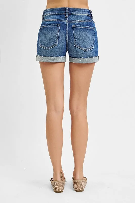 Risen low rider cuff short