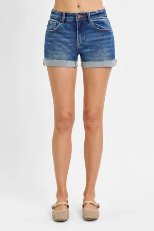 Risen low rider cuff short