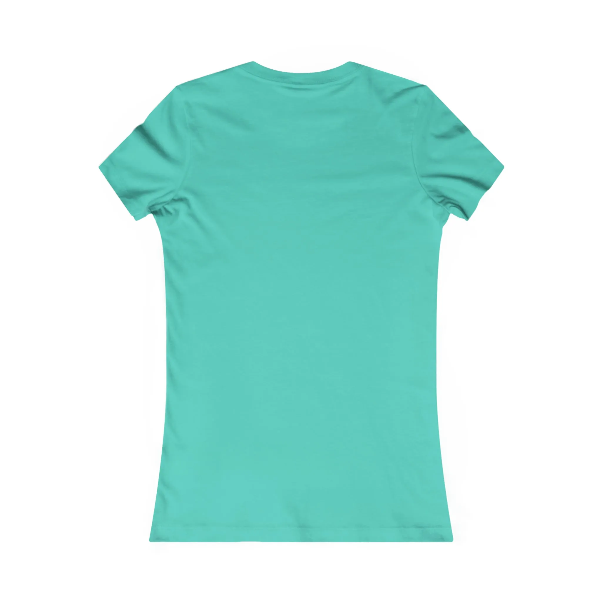 She is STRONG - Women's Favorite Tee - White Logo - Plain Back