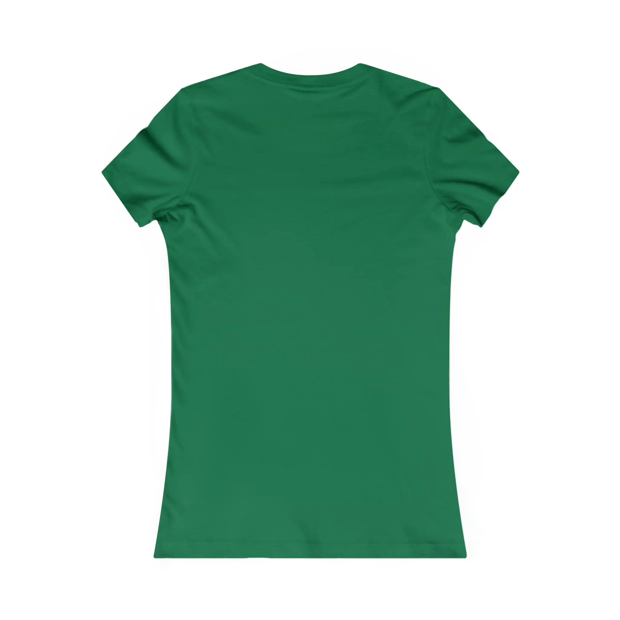 She is STRONG - Women's Favorite Tee - White Logo - Plain Back