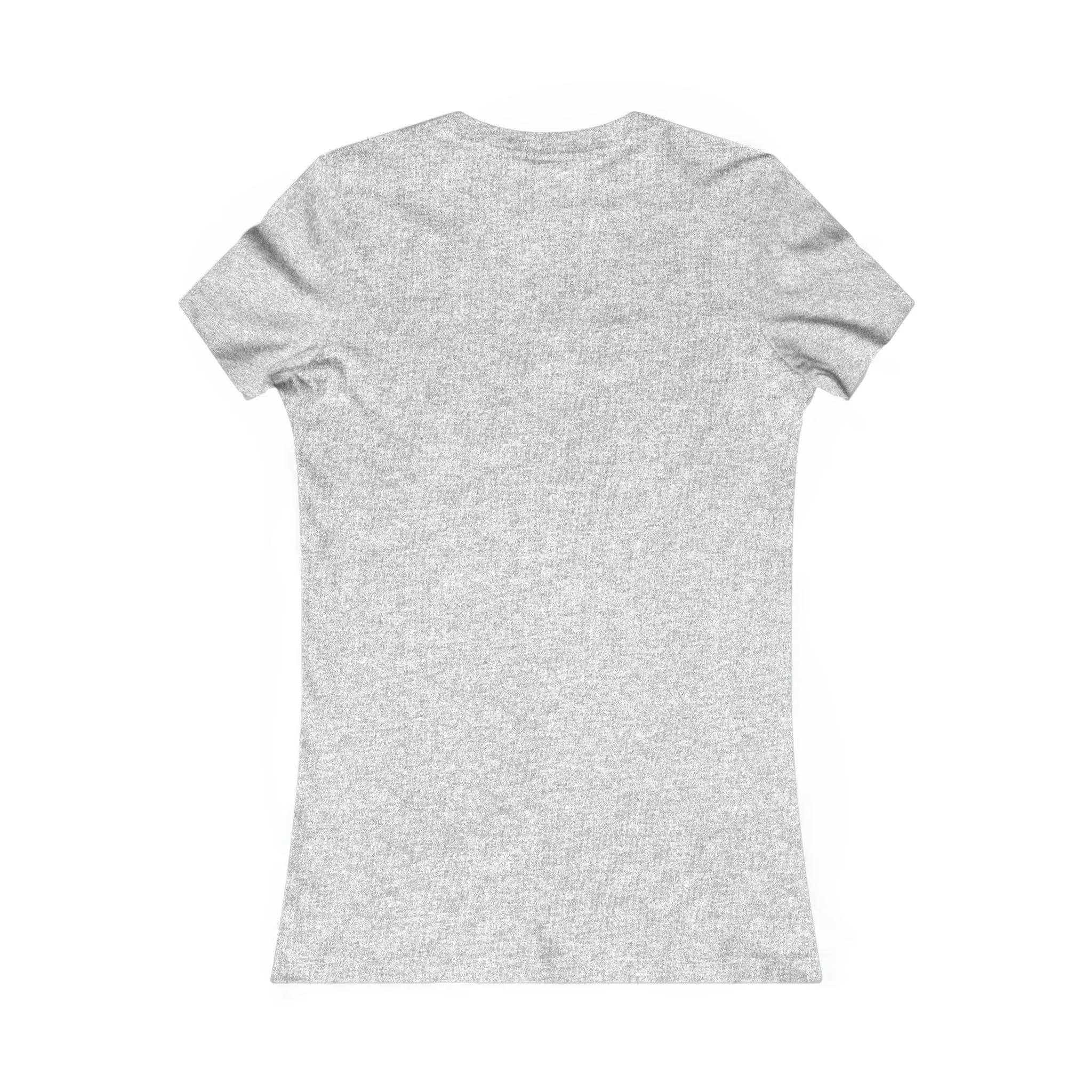 She is STRONG - Women's Favorite Tee - White Logo - Plain Back